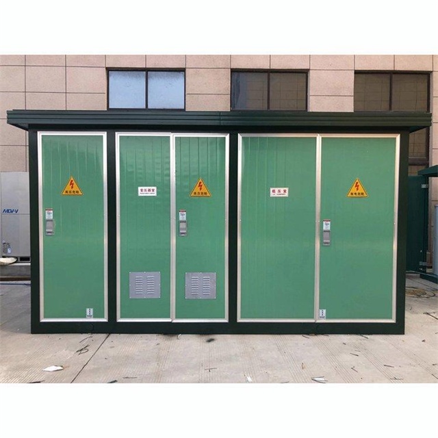 甘谷1600KVA欧式箱式变压器